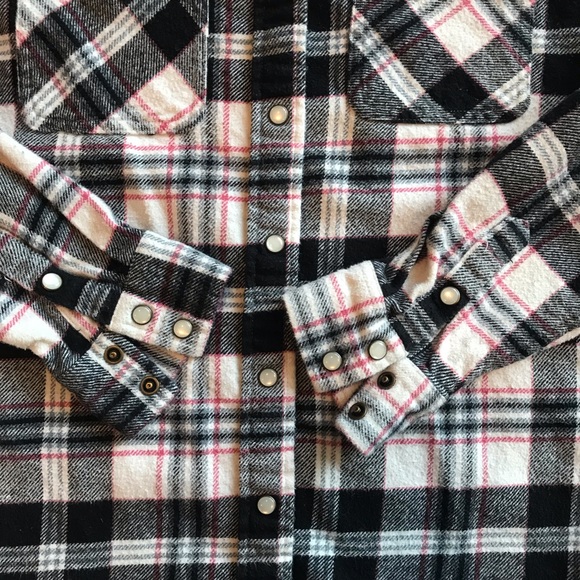 ⭐️ Shacket Checked Shirt S - Picture 3 of 5